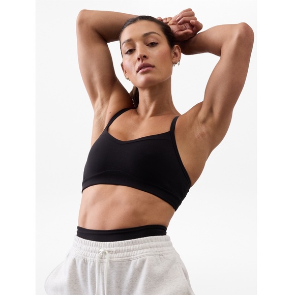 NWT Athleta Vital Sports Bra A-C | Black - Picture 2 of 9